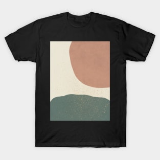 Minimalist Painting - Terra Green T-Shirt